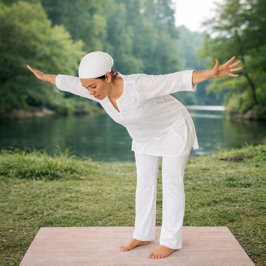 Kundalini Yoga - Kriya - Working the Total Self Forward Bend