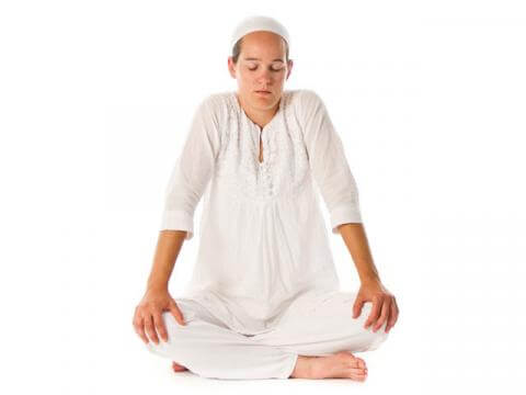 KOOSHOO Kundalini Yoga White Head Covering