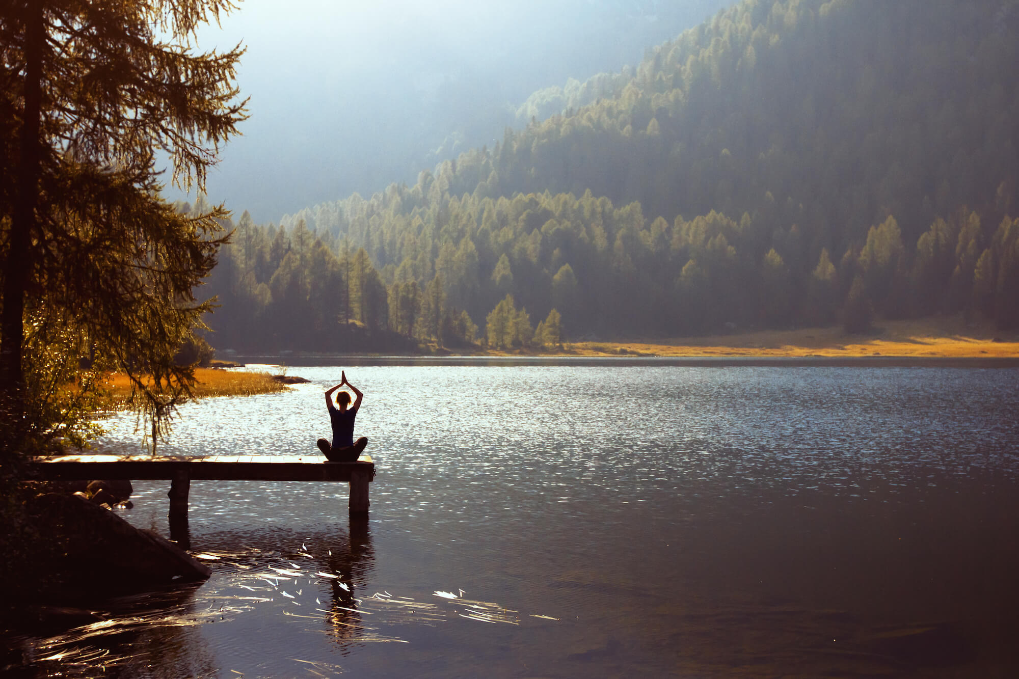 Meditation,And,Yoga,Practicing,At,Sunset