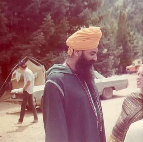 Yogi Bhajan at early Summer Solstice