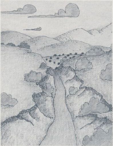 1980 drawing of Ram Das Puri