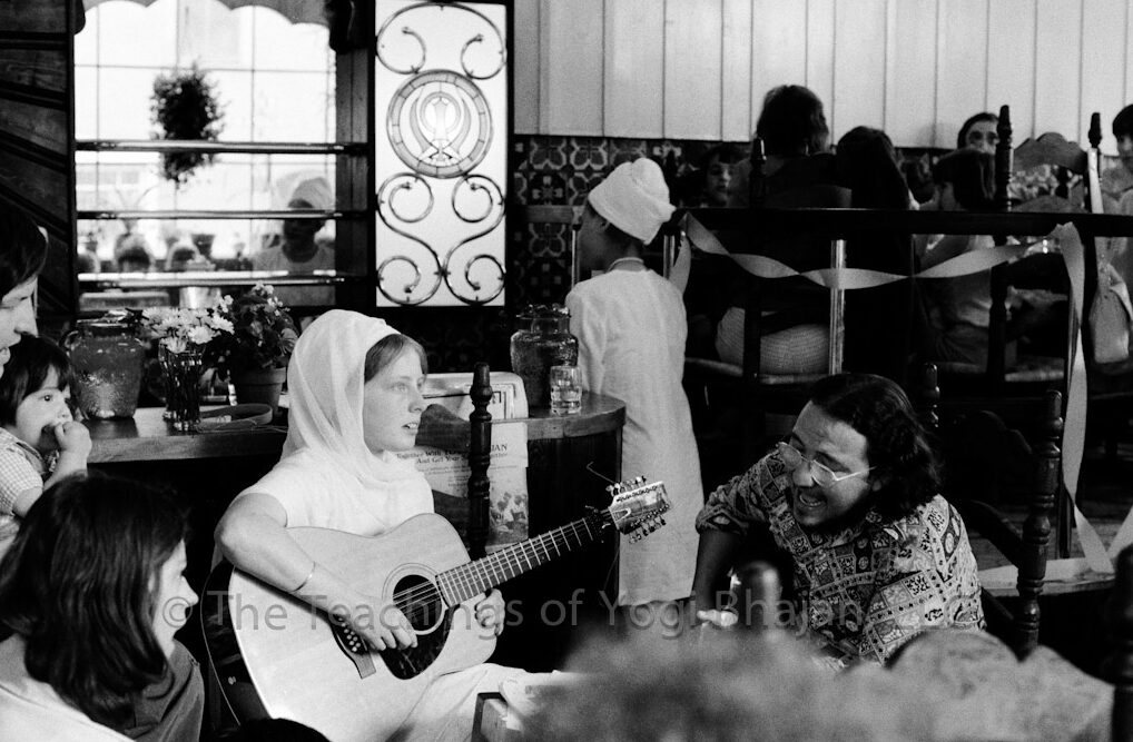 Golden Temple Restaurant in Santa Fe in 1975