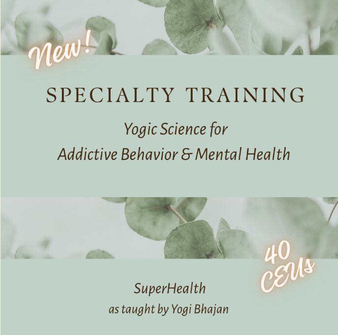 Yogic Science for Addictive Behavior and Mental Health