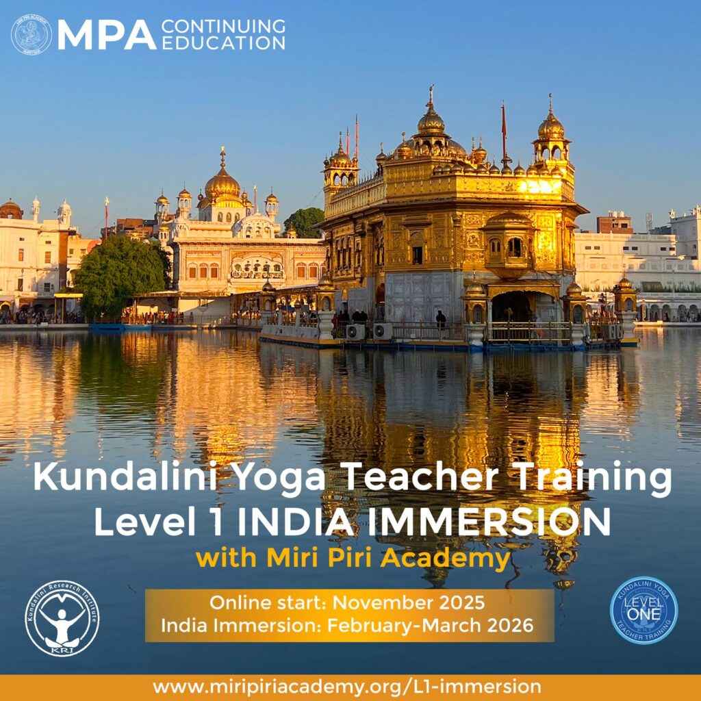 Level 1 Kundalini Yoga Teacher Training Immersion