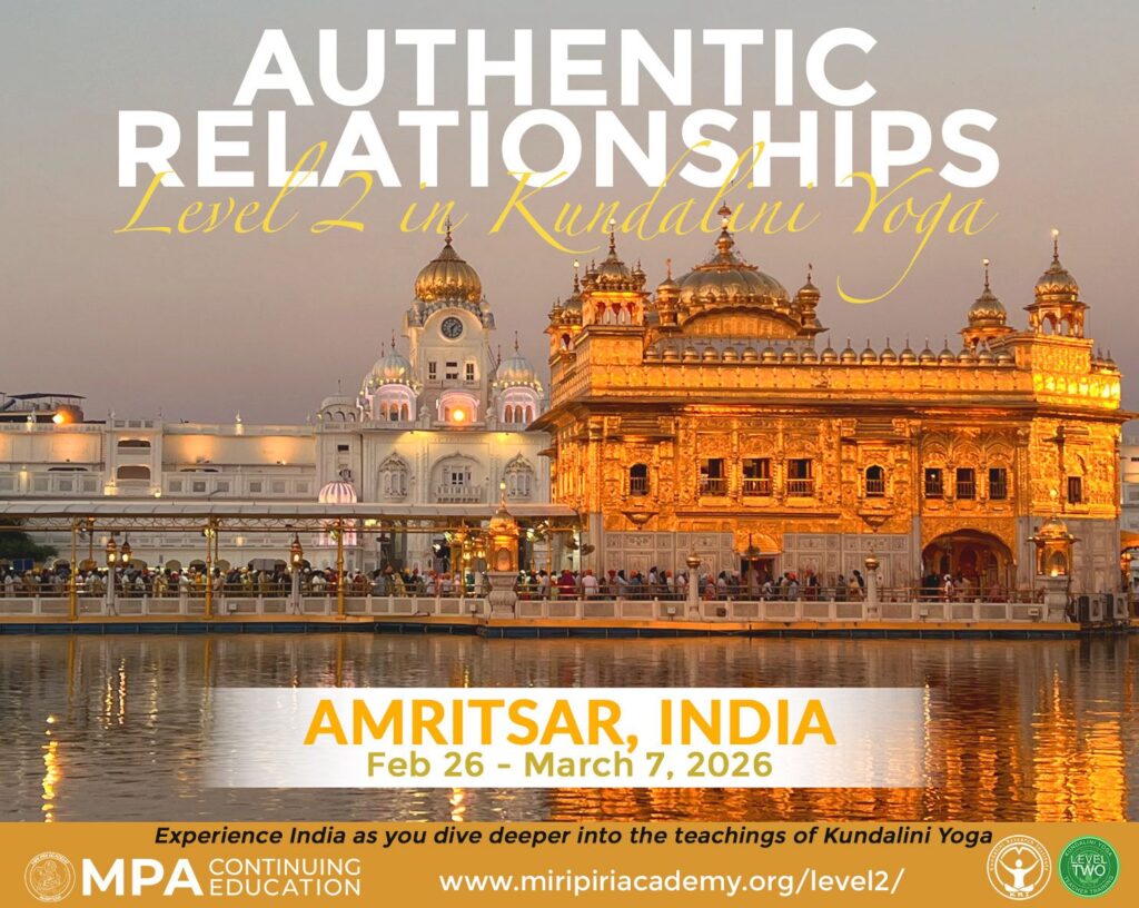 Level 2 Authentic Relationships Kundalini Yoga Teacher Training