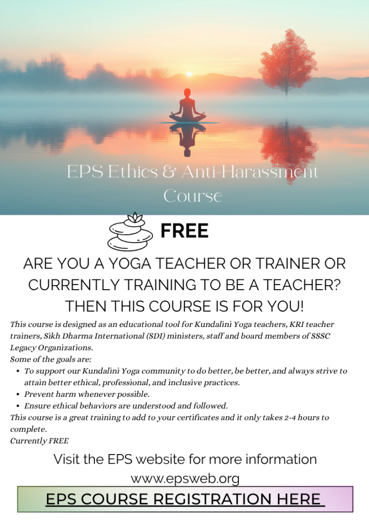 EPS Ethics & Anti-Harassment Course