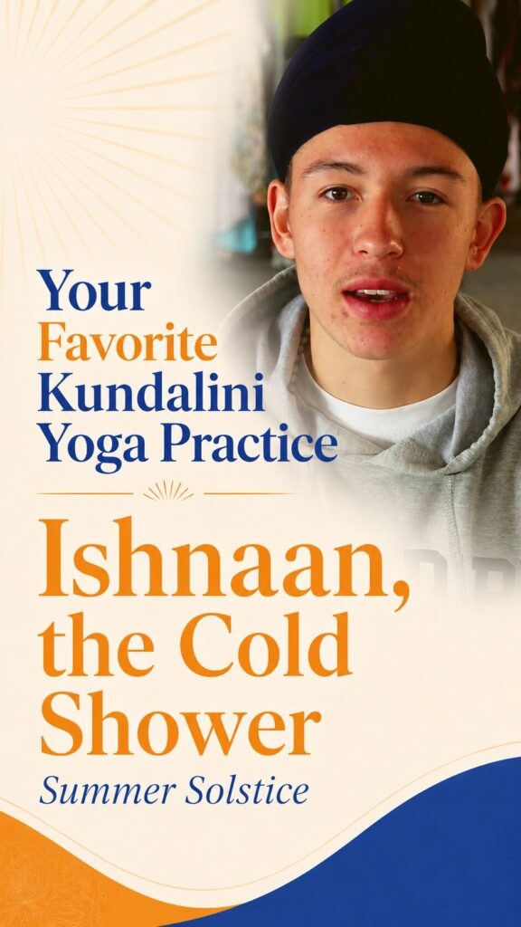 Your Favorite Practice: Ishnaan, the Cold Shower