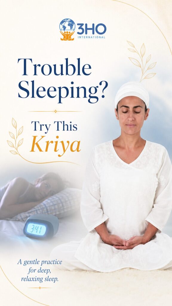 Trouble Sleeping? Try This Kundalini Yoga Practice
