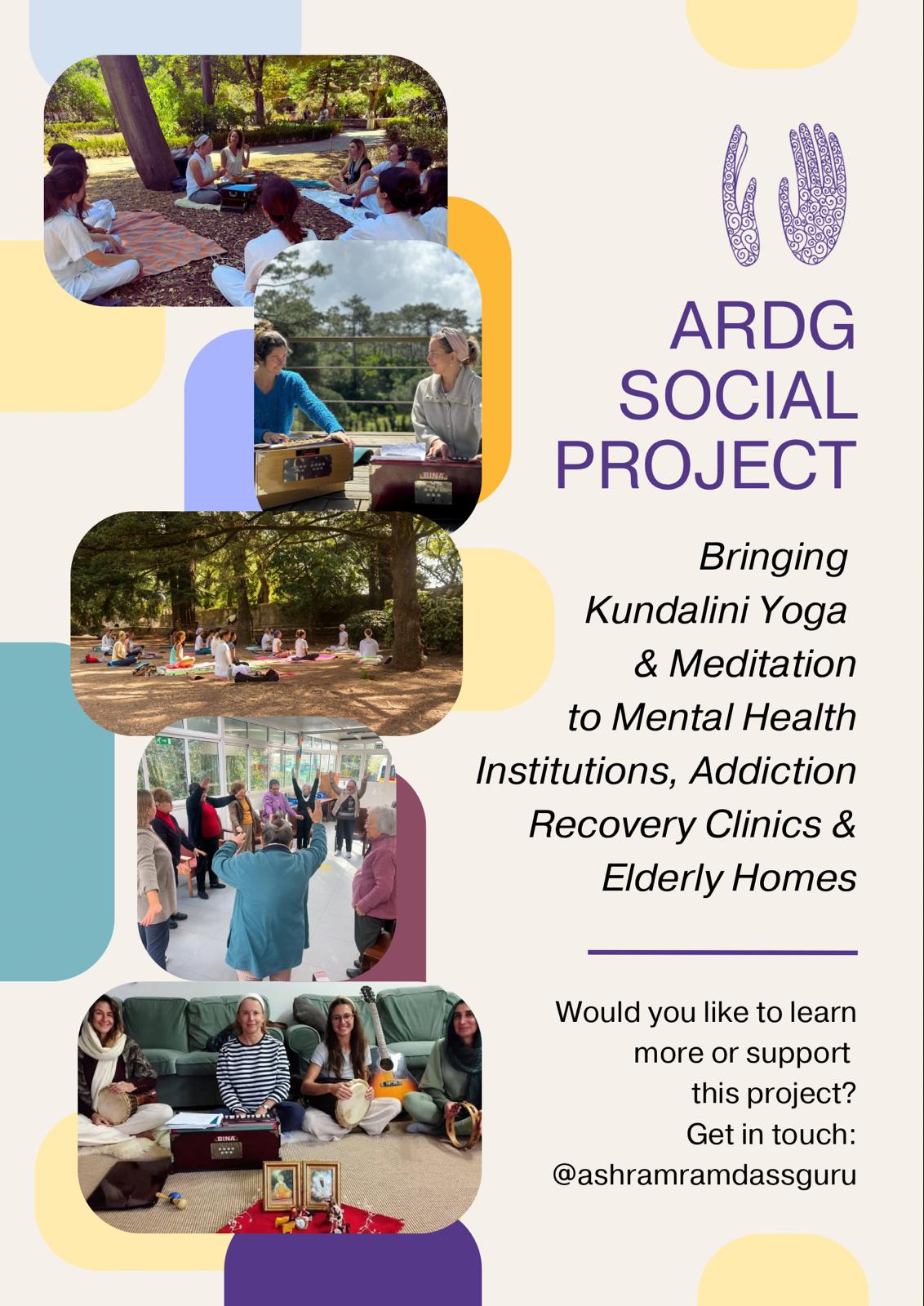 Ashram Ram Dass Guru Social Project in Portugal